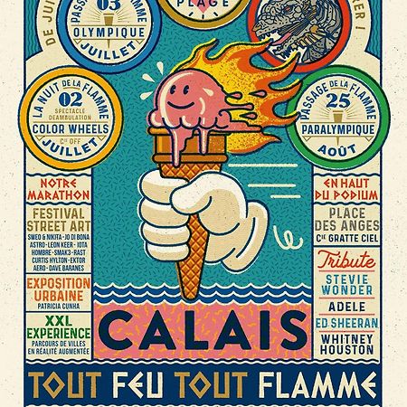 Le Jean De Fiennes Apartment Calais Luaran gambar